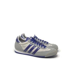 Adidas Womens Dragon Sneakers Shoes Gray Blue